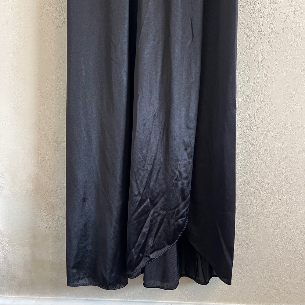 Vintage Val Mode High Slit Lace Slip - Picture 5 of 13
